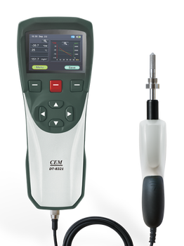 เครื่องวัดความชื้นและอุณหภูมิ cem dt-8321 